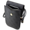Guess 4G Stripe θήκη κινητού, μαύρη