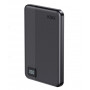 Ksix Powerbank Magslim 5000 mAh μαγνητικό USB-C PD 20W ψηφιακή οθόνη μαύρο