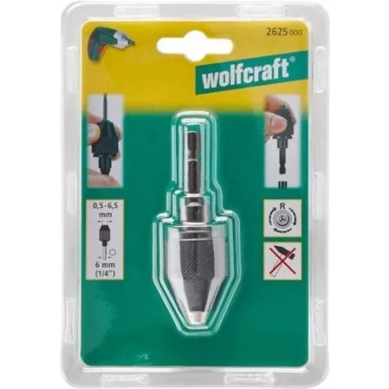 Wolfcraft ταχυσφιγκτήρας τσοκ δράπανου 2625000