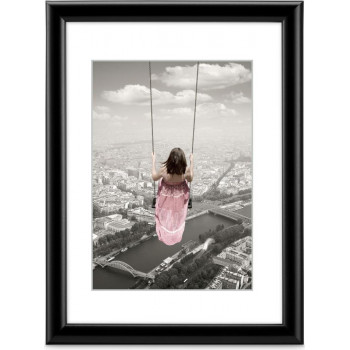 Hama Swing πλαστικό πλαίσιο φωτογραφίας, μαύρο, 15 x 20 cm