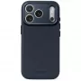 Decoded Leather Backcover – δερμάτινη θήκη για iPhone 18 Pro / 17 Pro, συμβατή με MagSafe (Mitternacht)