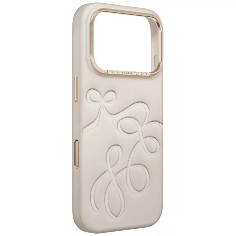 Θήκη UNIQ Coehl Cloude για iPhone 18 Pro/ 17 Pro Μαγνητική φόρτιση μπεζ