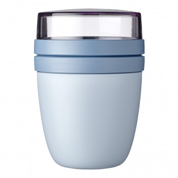 Mepal Δοχείο αποθήκευσης Ellipse 0,5 + 0,2 l, Nordic Blue