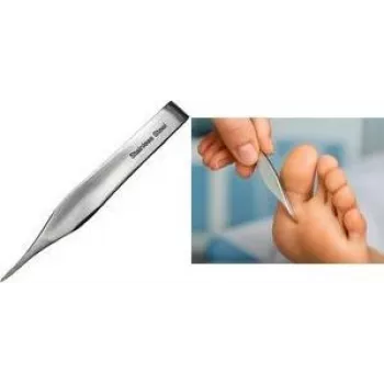 FIRST AID ONLY Λαβίδα ακίδων, 144 mm, ασημί από ανοξείδωτο χάλυβα, για λεπτές εργασίες σύλληψης και συγκράτησης