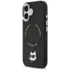 Θήκη Karl Lagerfeld Choupette Pin MagSafe για iPhone 17 μαύρο