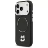 Θήκη Karl Lagerfeld Choupette Pin MagSafe για iPhone 17 Pro Max μαύρο