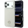 Θήκη Guess Grained Round Strass Logo MagSafe για iPhone 18 Pro Max / 17 Pro Max μπεζ