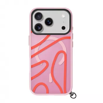 LAUT Keyko Pop Θήκη για iPhone 17 Pro Max, Rosy Wave