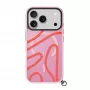 LAUT Keyko Pop Θήκη για iPhone 17 Pro Max, Rosy Wave