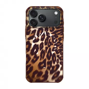 Laut Huex Wave Θήκη για iPhone 18 Pro / 17 Pro, MagSafe, Mocha Leopard