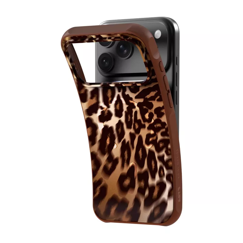 Laut Huex Wave Θήκη για iPhone 18 Pro / 17 Pro, MagSafe, Mocha Leopard