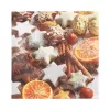 PAPSTAR Χριστουγεννιάτικες χαρτοπετσέτες “Cinnamon Stars” 330 x 330 mm, με εκτύπωση, δίπλωση 1/4, 3 φύλλων