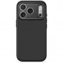 Decoded AntiMicrobial Silicone Backcover Θήκη για iPhone 18 Pro Max / 17 Pro Max, MagSafe, Carbon Black