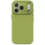 Decoded AntiMicrobial Silicone Backcover Θήκη για iPhone 18 Pro / 17 Pro, MagSafe, Moss Green
