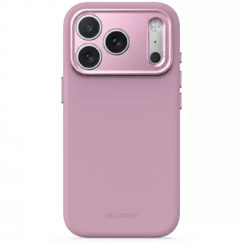 Decoded AntiMicrobial Silicone Backcover Θήκη για iPhone 18 Pro Max / 17 Pro Max, MagSafe, Rose Quartz