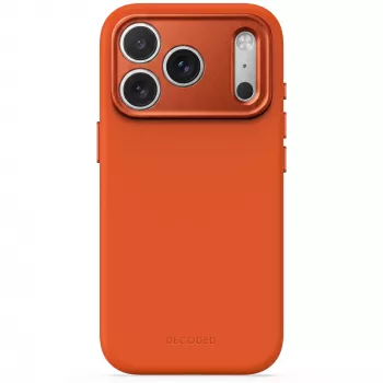Decoded AntiMicrobial Σιλικονούμενη πλάτη για iPhone 18 Pro Max / 17 Pro Max, συμβατή με MagSafe, Terracotta