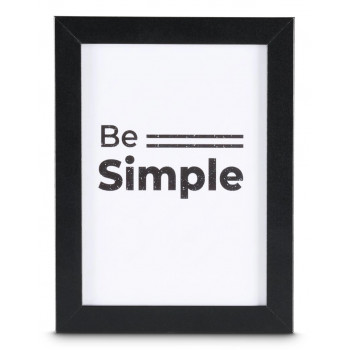 Ξύλινη κορνίζα Hama Arian, μαύρη, 20 x 30 cm