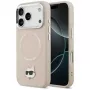 Θήκη Karl Lagerfeld Choupette Pin MagSafe για iPhone 17 Pro, ροζ