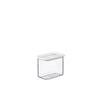 Κουτί αποθήκευσης MEPAL Modula, διαφανές/λευκό, 1,0 l