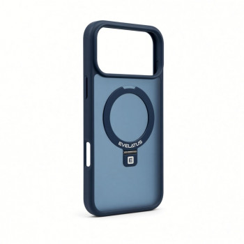 Evelatus Θήκη Shield με MagSafe & βάση για Apple iPhone 18 Pro, ματ δακτύλιος, ναυτικό μπλε