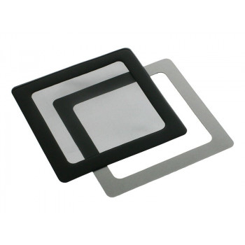 DEMCiflex φίλτρο σκόνης 120 mm, τετράγωνο, μαύρο (129,4 x 129,4 mm)