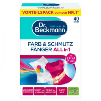 Dr. Beckmann Colour & Dirt Catcher φύλλα, 40 τεμ.