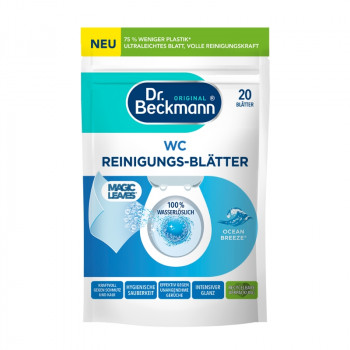 Dr.beckmann Magic Leaves πανιά καθαρισμού τουαλέτας, Ocean Breeze, 20 τεμ.