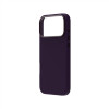 Just Must JM Θήκη δερμάτινη με MagSafe για iPhone 18 Pro Max, μωβ