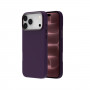 Just Must JM Θήκη δερμάτινη με MagSafe για iPhone 18 Pro, μωβ