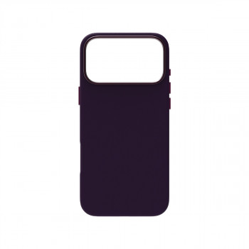 Just Must JM Θήκη δερμάτινη με MagSafe για iPhone 18 Pro, μωβ
