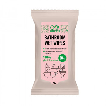 Gogreen Υγρά μαντηλάκια για το μπάνιο, 50 τεμ.