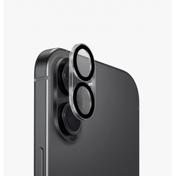 UNIQ Optix Clearshield Frameguard προστατευτικό γυαλί φακού κάμερας για iPhone 17, κρυστάλλινο διαφανές, με εφαρμογέα