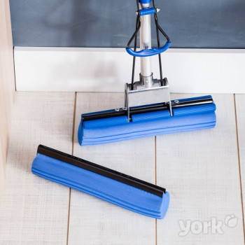 YORK MOP TOP ανταλλακτικό κεφαλή σφουγγαρίστρας με κλιπ από σφουγγάρι