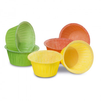 Guardini Easy Bake χάρτινα φορμάκια για muffins, 6 τεμ., πολύχρωμα, Ø 5 x 4 cm
