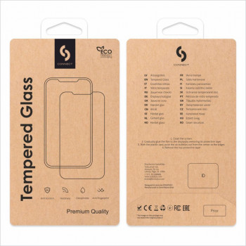 Connect 2.5D Full Cover αντιστατικό προστατευτικό γυαλί οθόνης για Apple iPhone 16