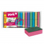 YORK σφουγγάρια πιάτων, 25 + 5 δώρο (30 τεμ.)