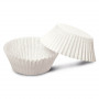 Guardini Easy Bake Bio χάρτινα φορμάκια για muffins, Ø 7 x 3 cm, λευκά, 100 τεμ.