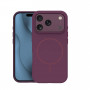 TFO Silicone Thin Mag θήκη για iPhone 17 Pro Max / iPhone 18 Pro Max 6.9 inch, σκούρο κεράσι