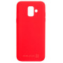 Evelatus Samsung A6 2018 Nano θήκη σιλικόνης Soft Touch TPU κόκκινο