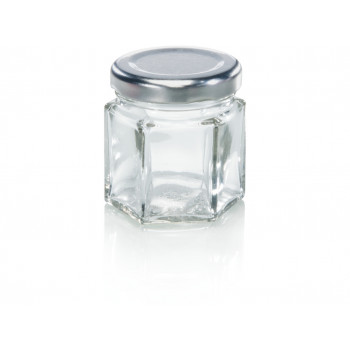 LEIFHEIT εξάγωνο γυάλινο δοχείο, 47 ml