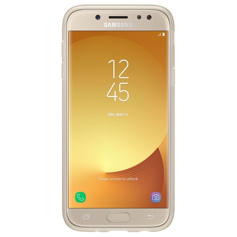 Samsung Galaxy J5 2017 Jelly Cover EF-AJ530TFEG, χρυσό