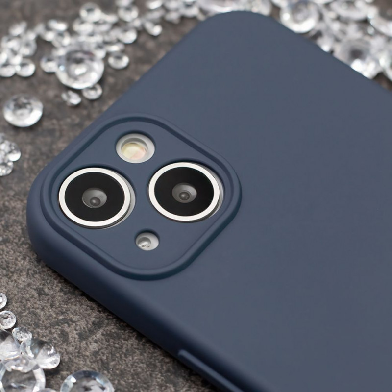 iLike Silicon Box θήκη για iPhone 17 Pro 6,3 / iPhone 18 Pro 6,3 σκούρο μπλε