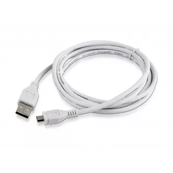 Gembird CCP-mUSB2-AMBM-6-W καλώδιο USB 2.0 A σε Micro-USB B, 1,8 m, λευκό
