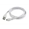 Gembird CCP-mUSB2-AMBM-6-W καλώδιο USB 2.0 A σε Micro-USB B, 1,8 m, λευκό