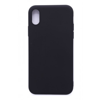 Evelatus Apple iPhone X/Xs θήκη σιλικόνης Nano Soft Touch TPU μαύρο