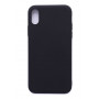 Evelatus Apple iPhone X/Xs θήκη σιλικόνης Nano Soft Touch TPU μαύρο
