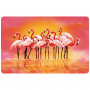 Asi Collection υποσέλιδο 43,5x28cm Flamingo