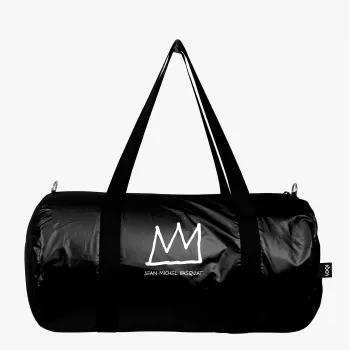 LOQI Basquiat Crown τσάντα Weekender, μεγάλη (Q_WE.JB.CR)