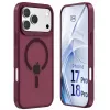 3mk Hardy Hazy MagCase για Apple iPhone 17 Pro / 18 Pro, βυσσινί