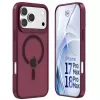 3mk Hardy Hazy MagCase για Apple iPhone 17 Pro Max / 18 Pro Max, βυσσινί